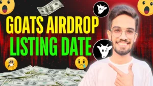 Goats Airdrop Finally Listing Date 📅 Goats Snapshot Result Date Goats Airdrop New Update
